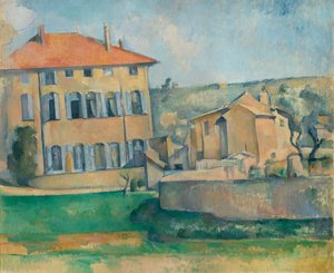 La casa en Aix (Jas de Bouffan) de Paul Cézanne